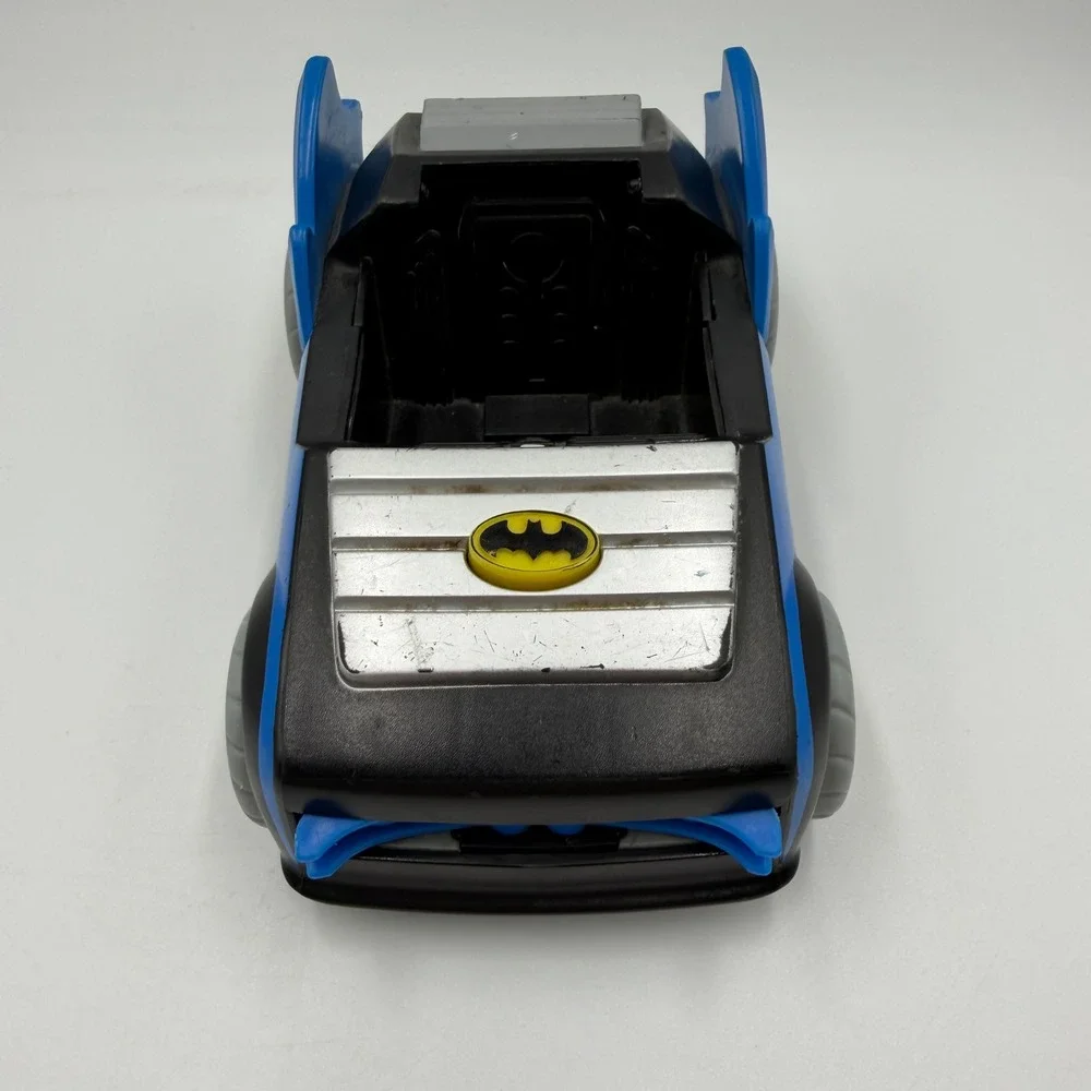 Mattel 2007 Batman Batmobile Toy Car Black‎ Blue M5650 DC Comics Action Vehicle
